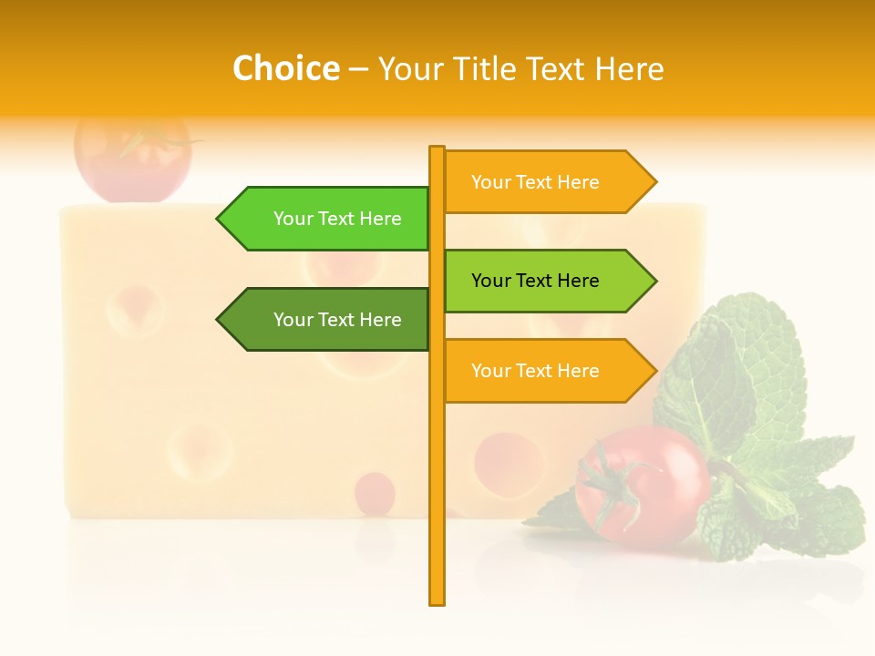 Leaf Product Still Life PowerPoint Template