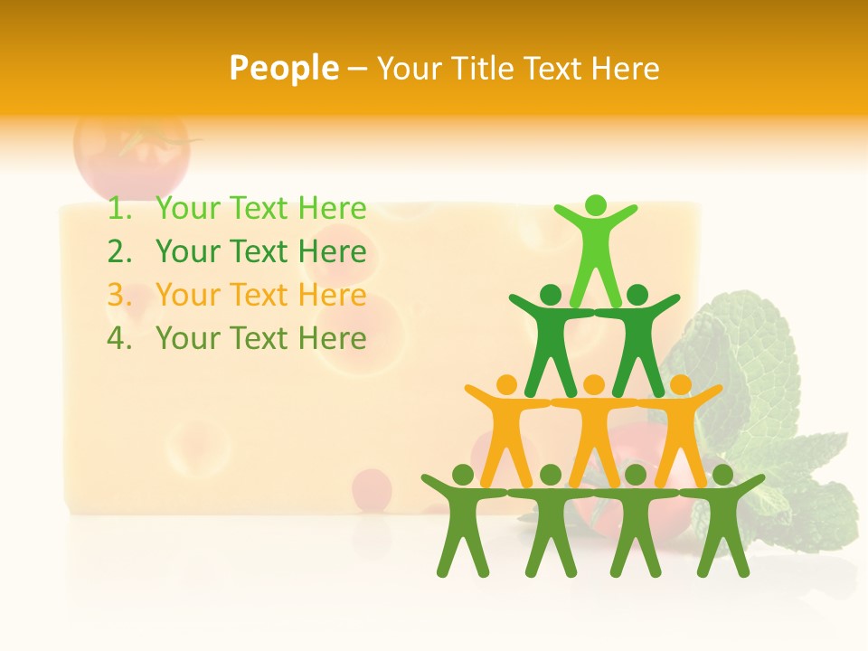 Leaf Product Still Life PowerPoint Template