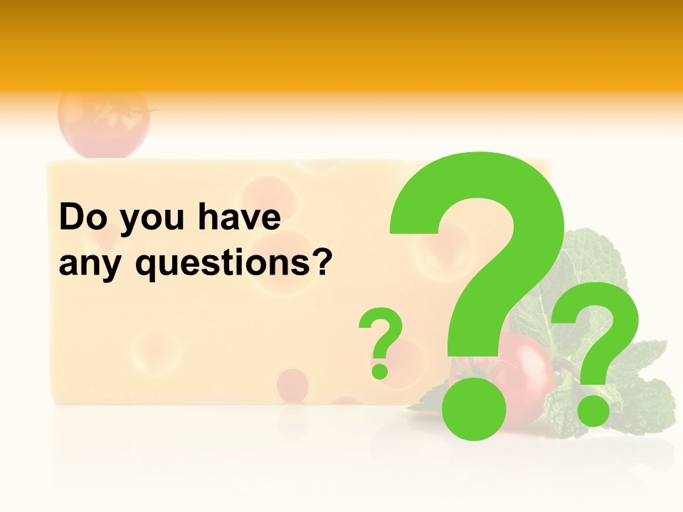 Leaf Product Still Life PowerPoint Template