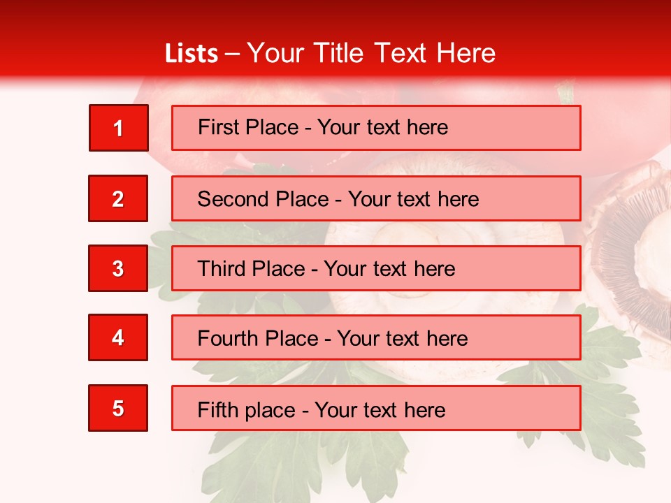 Food Ration Juicy PowerPoint Template