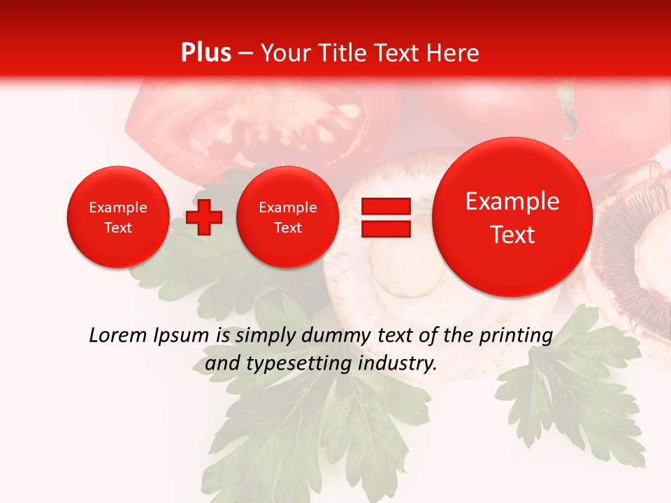 Food Ration Juicy PowerPoint Template