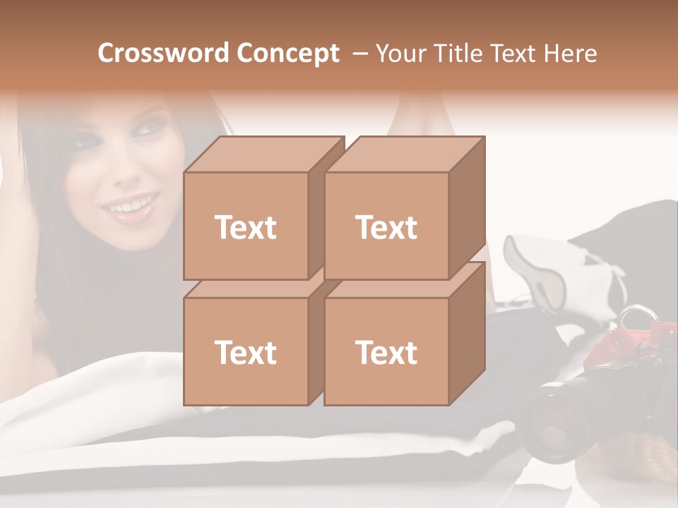 Sea Girl Lifestyle PowerPoint Template