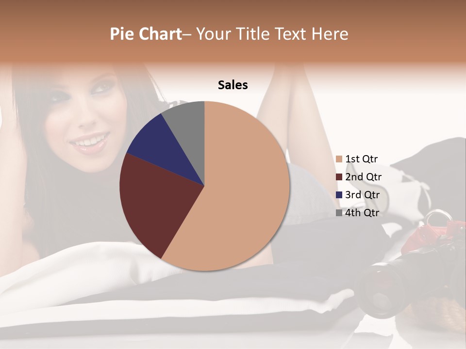 Sea Girl Lifestyle PowerPoint Template