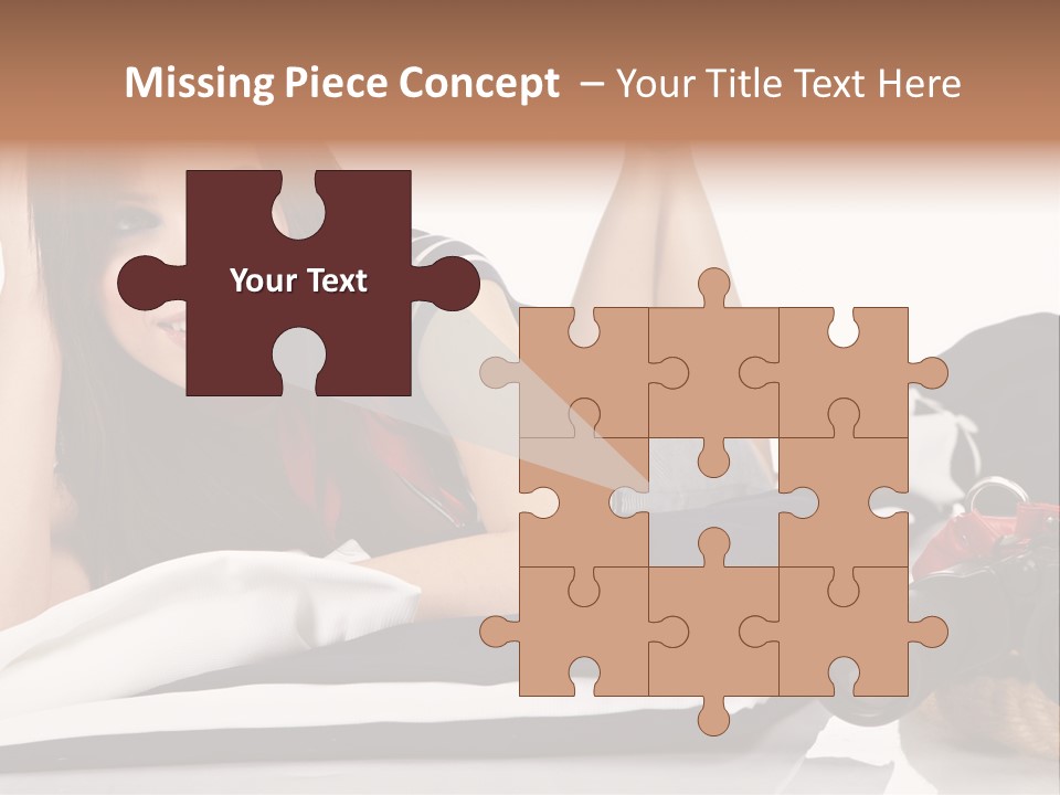 Sea Girl Lifestyle PowerPoint Template