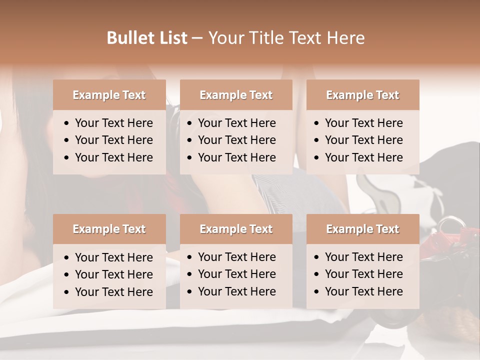 Sea Girl Lifestyle PowerPoint Template