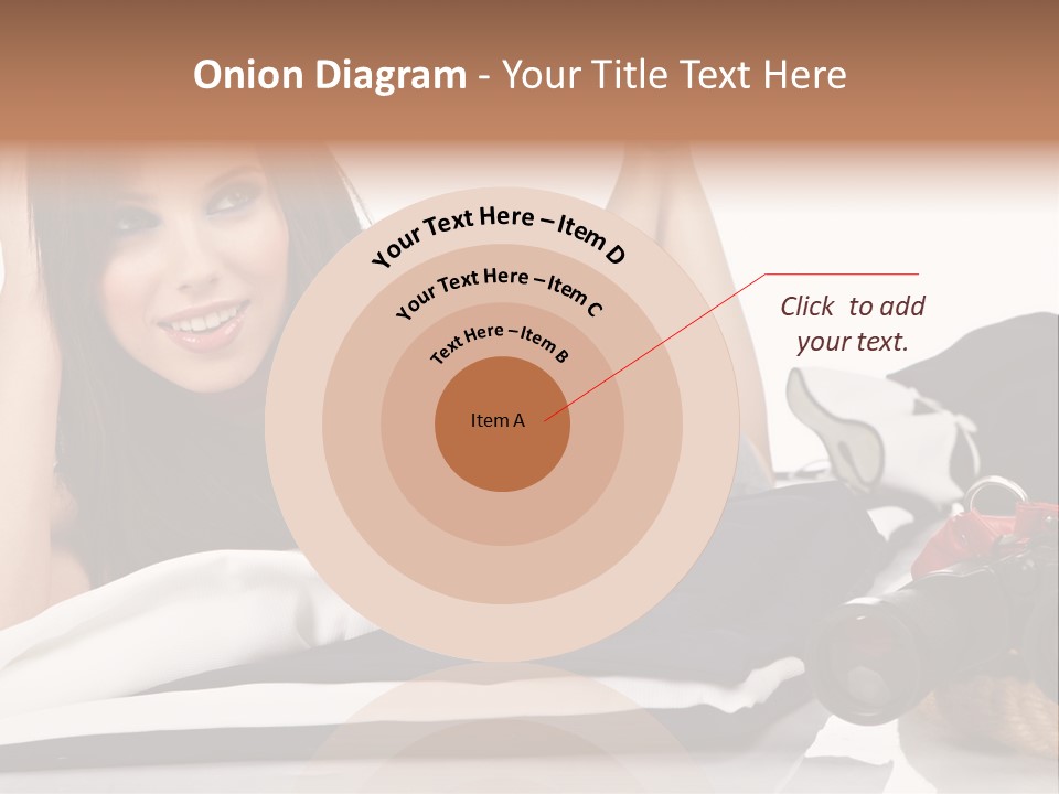 Sea Girl Lifestyle PowerPoint Template