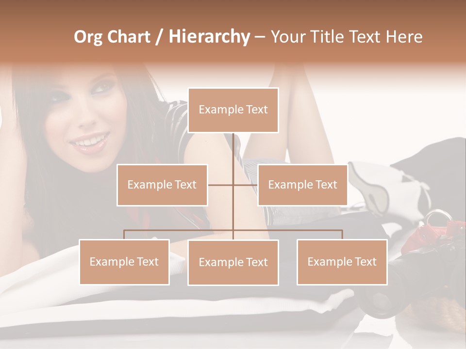 Sea Girl Lifestyle PowerPoint Template