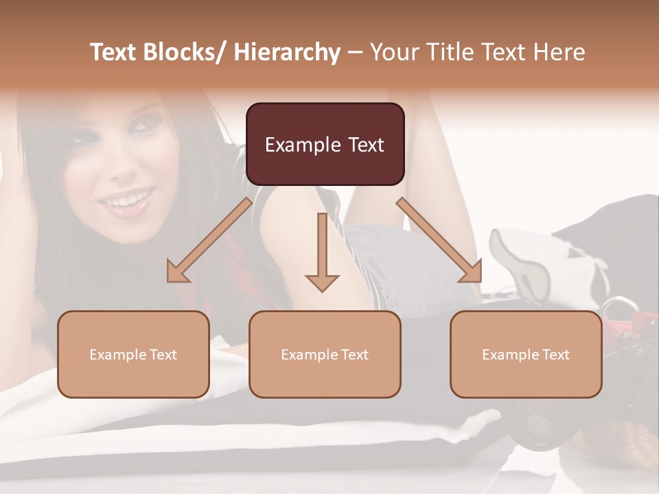 Sea Girl Lifestyle PowerPoint Template