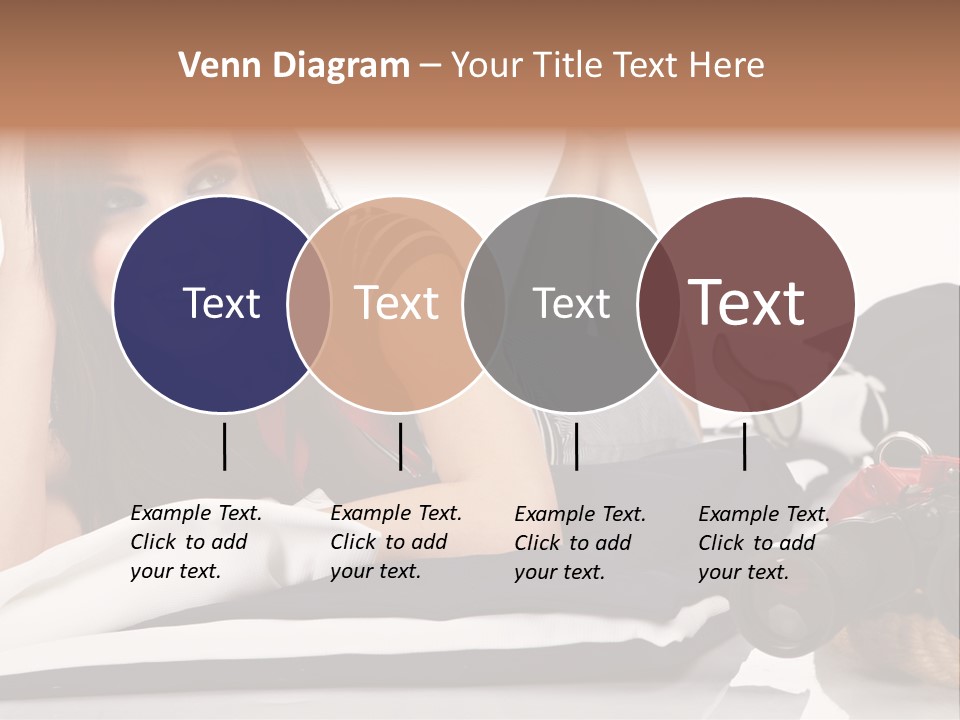 Sea Girl Lifestyle PowerPoint Template