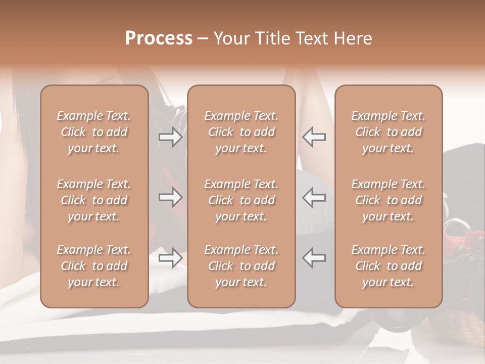 Sea Girl Lifestyle PowerPoint Template