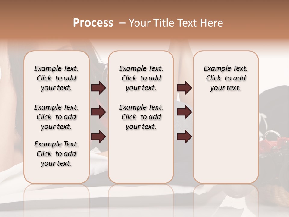 Sea Girl Lifestyle PowerPoint Template