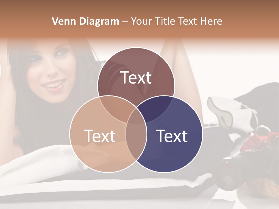 Sea Girl Lifestyle PowerPoint Template