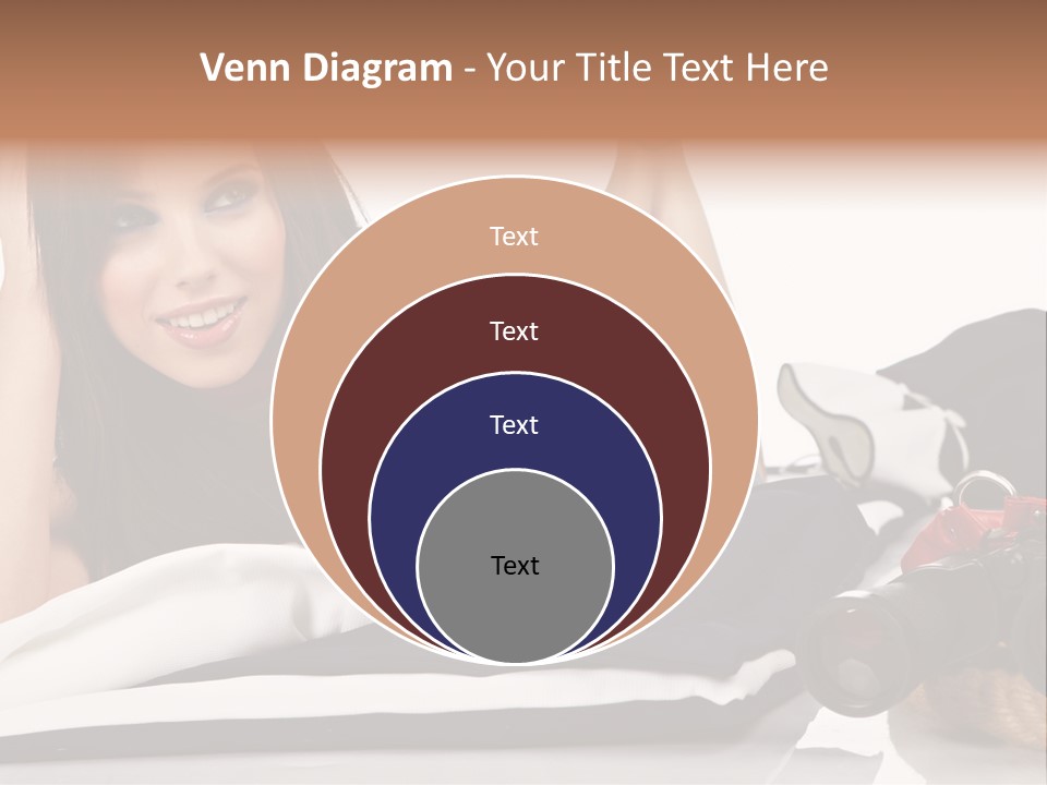 Sea Girl Lifestyle PowerPoint Template