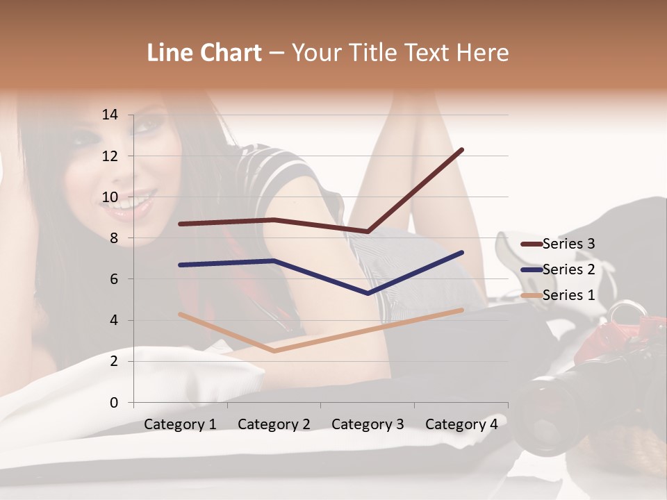 Sea Girl Lifestyle PowerPoint Template