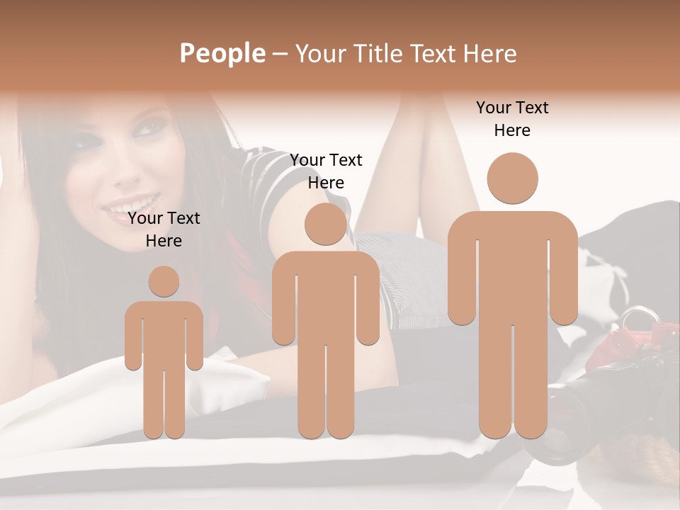 Sea Girl Lifestyle PowerPoint Template