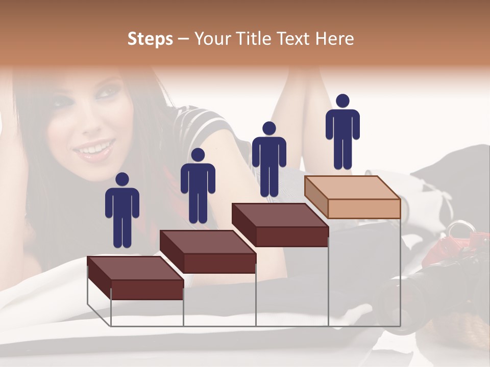 Sea Girl Lifestyle PowerPoint Template