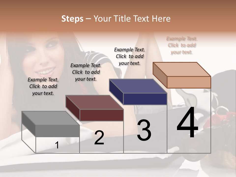 Sea Girl Lifestyle PowerPoint Template