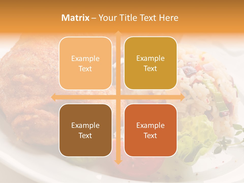 Tasty Roast White PowerPoint Template