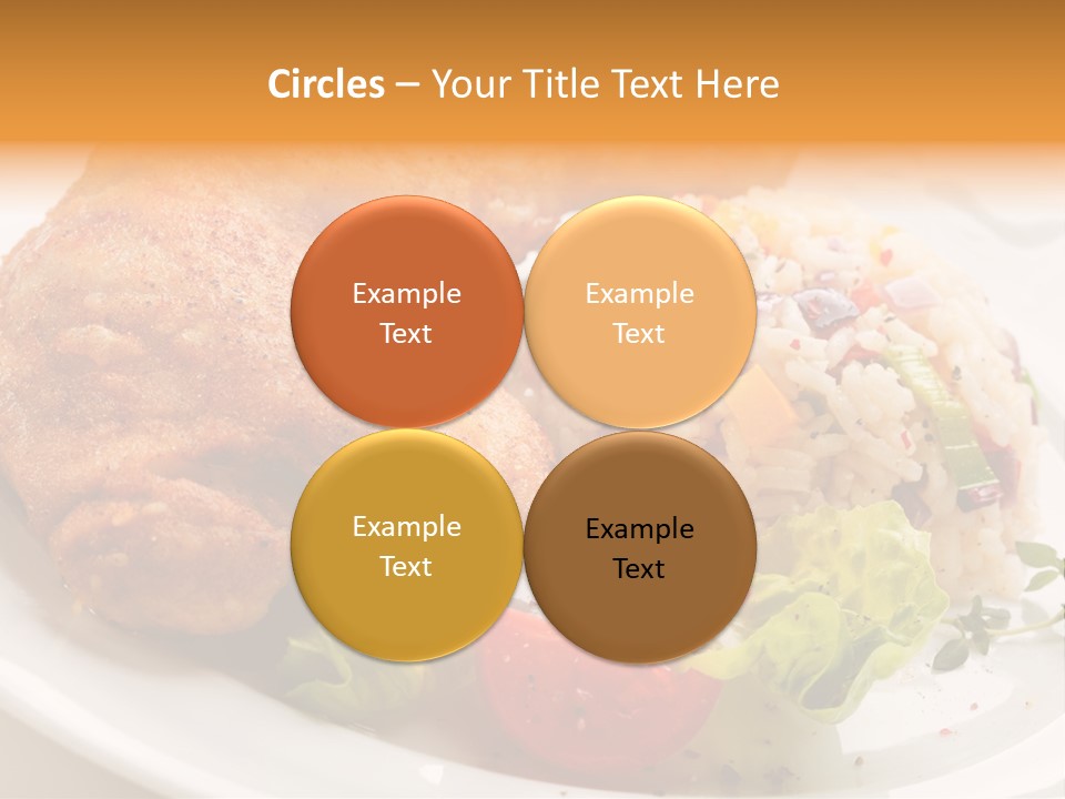 Tasty Roast White PowerPoint Template