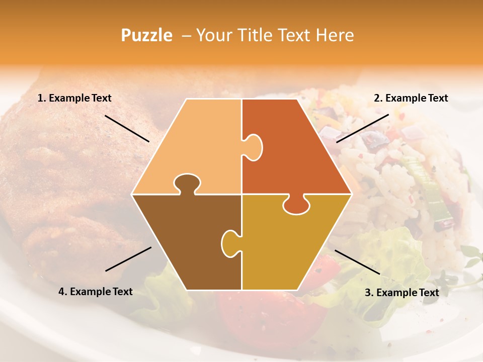 Tasty Roast White PowerPoint Template