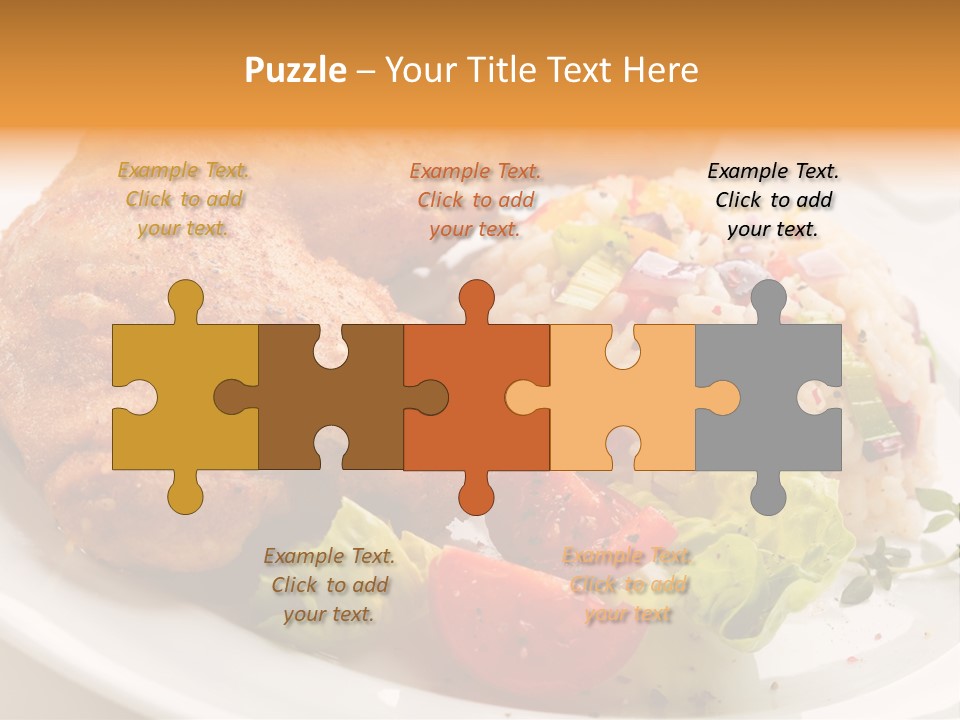 Tasty Roast White PowerPoint Template