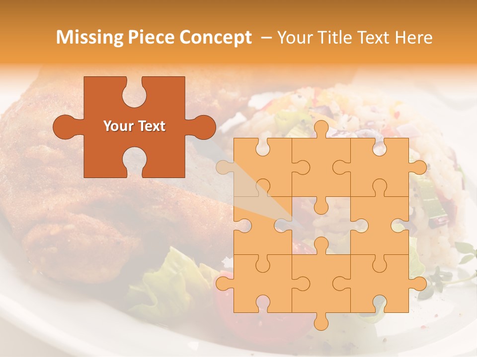 Tasty Roast White PowerPoint Template