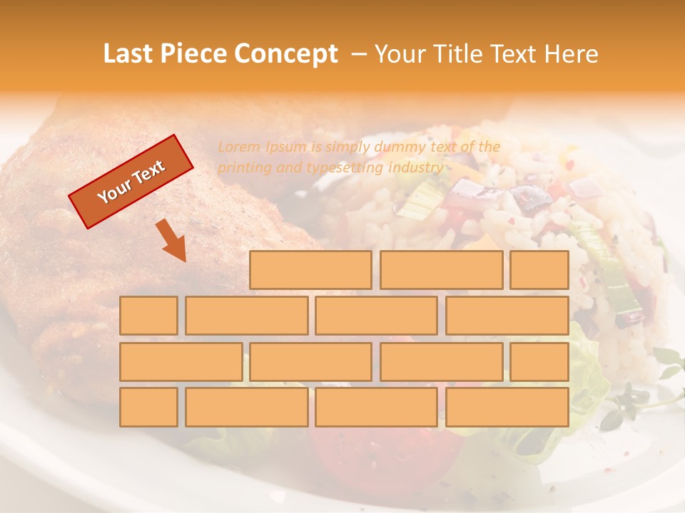 Tasty Roast White PowerPoint Template