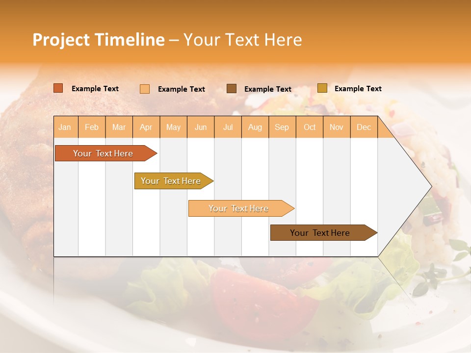 Tasty Roast White PowerPoint Template
