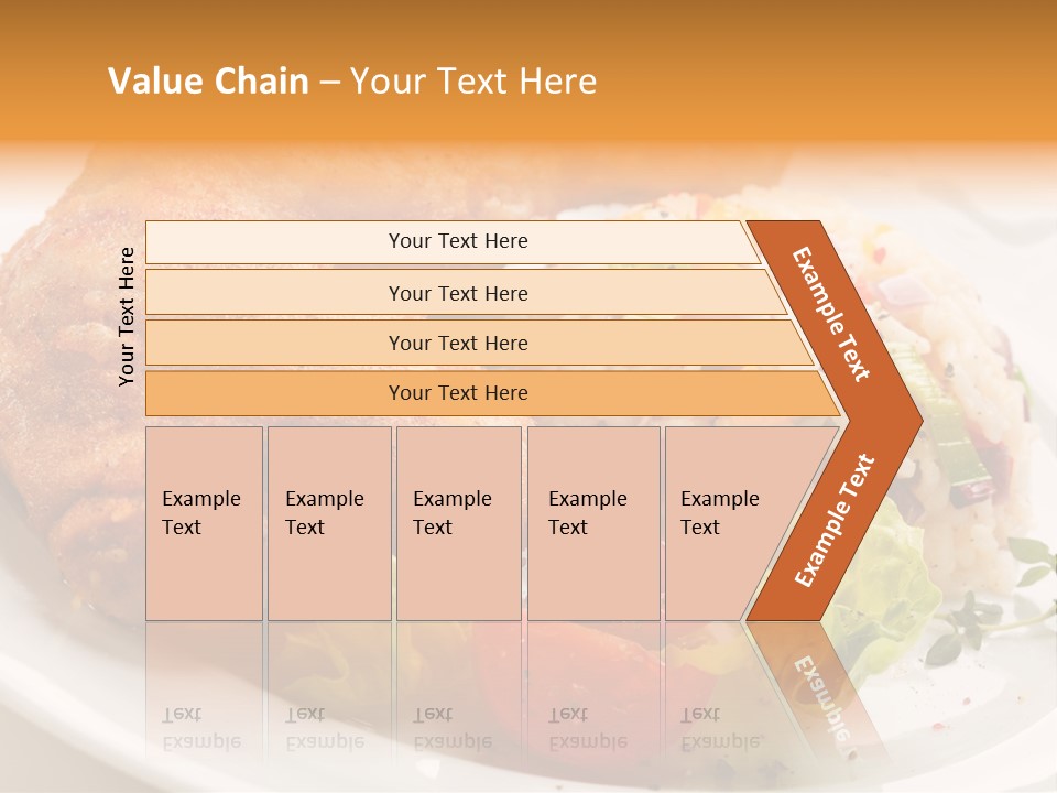 Tasty Roast White PowerPoint Template