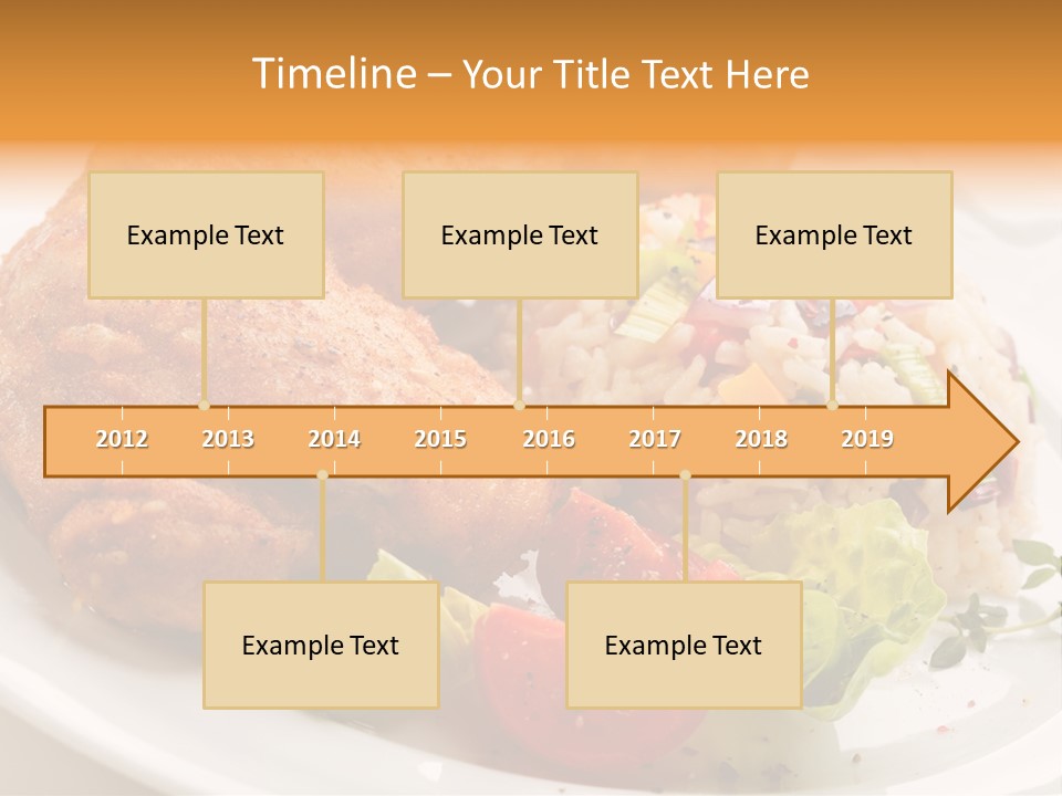 Tasty Roast White PowerPoint Template