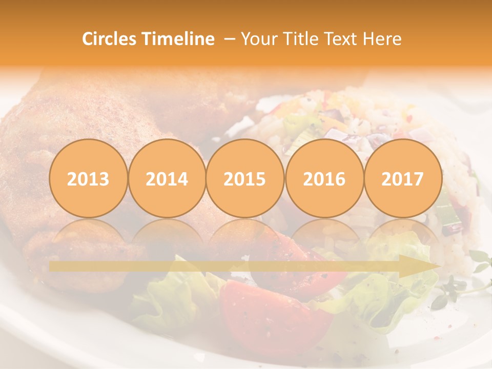 Tasty Roast White PowerPoint Template