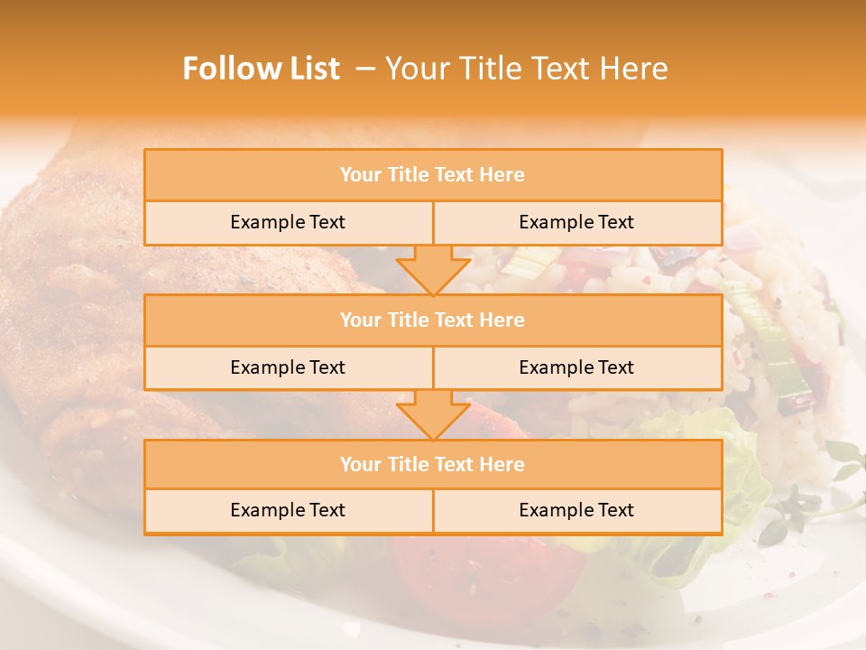 Tasty Roast White PowerPoint Template