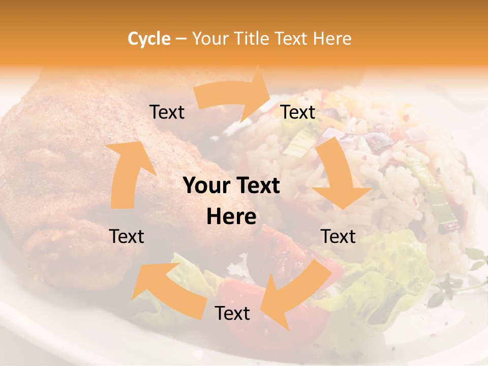 Tasty Roast White PowerPoint Template