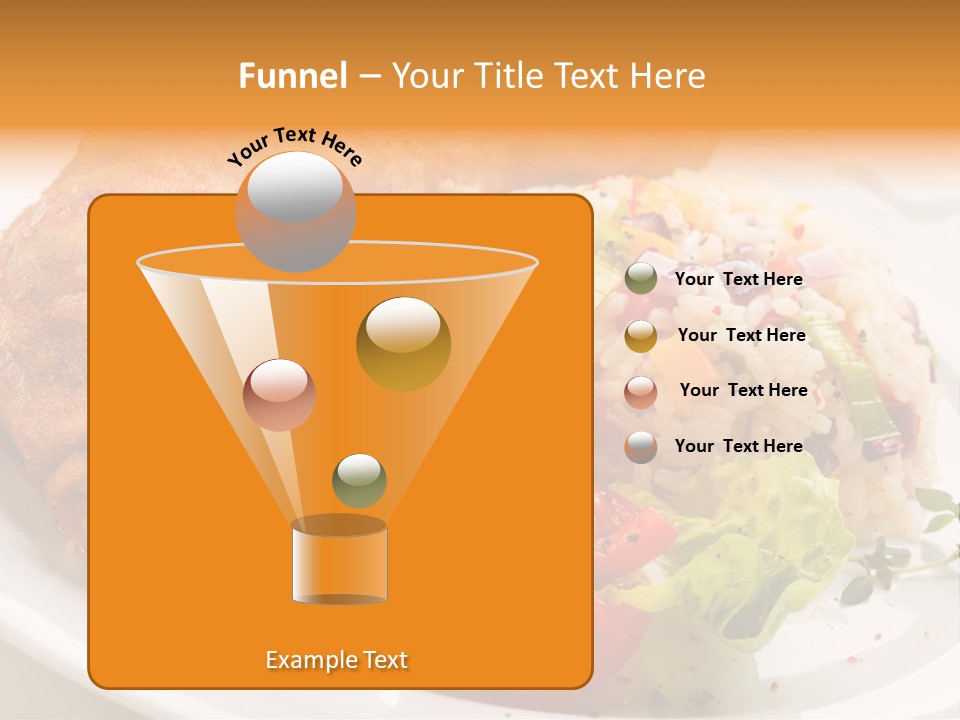 Tasty Roast White PowerPoint Template