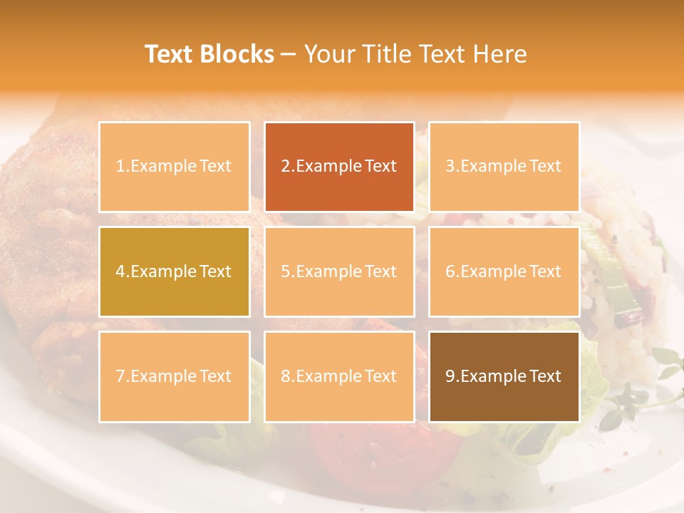 Tasty Roast White PowerPoint Template