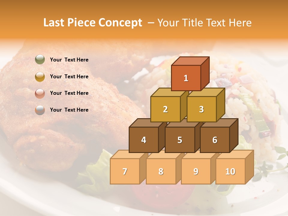 Tasty Roast White PowerPoint Template