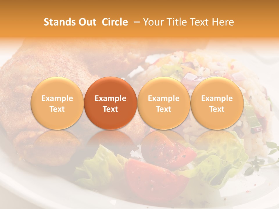 Tasty Roast White PowerPoint Template