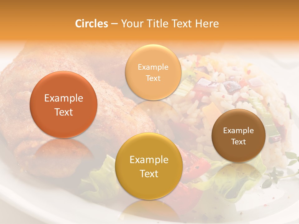 Tasty Roast White PowerPoint Template