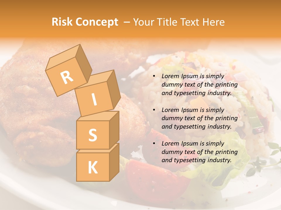 Tasty Roast White PowerPoint Template