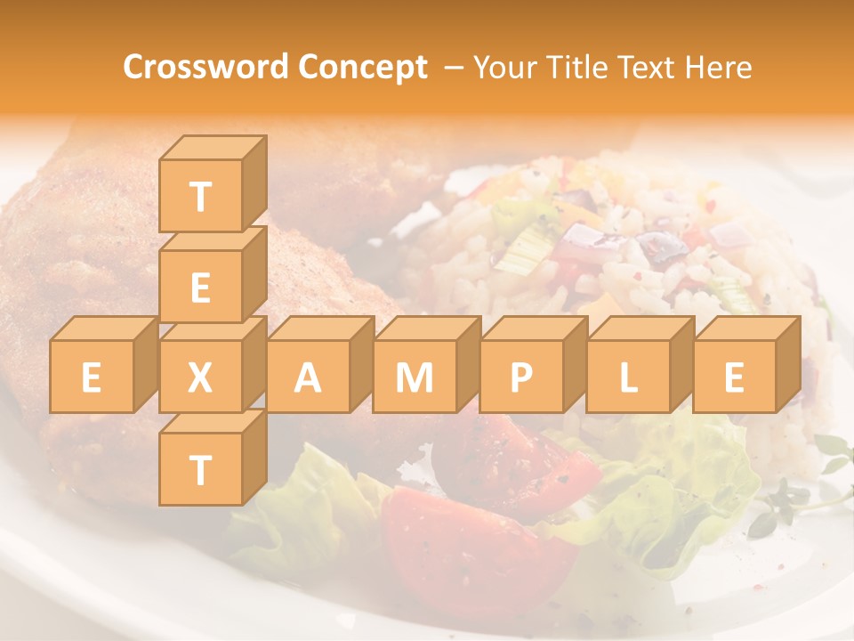 Tasty Roast White PowerPoint Template