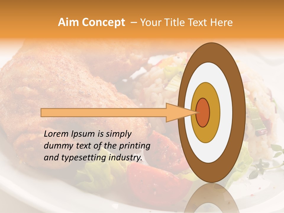 Tasty Roast White PowerPoint Template