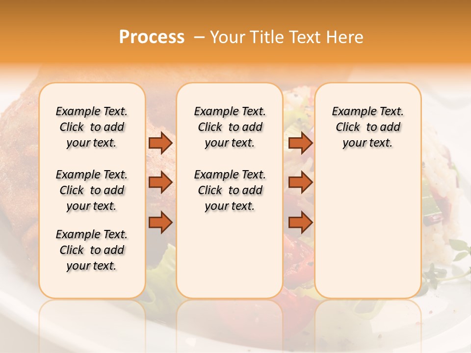 Tasty Roast White PowerPoint Template