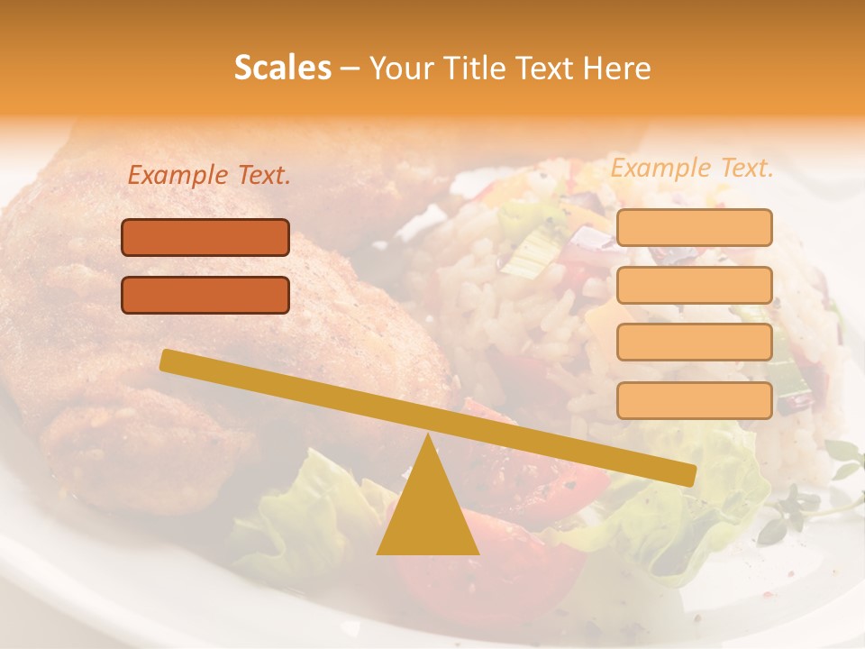 Tasty Roast White PowerPoint Template