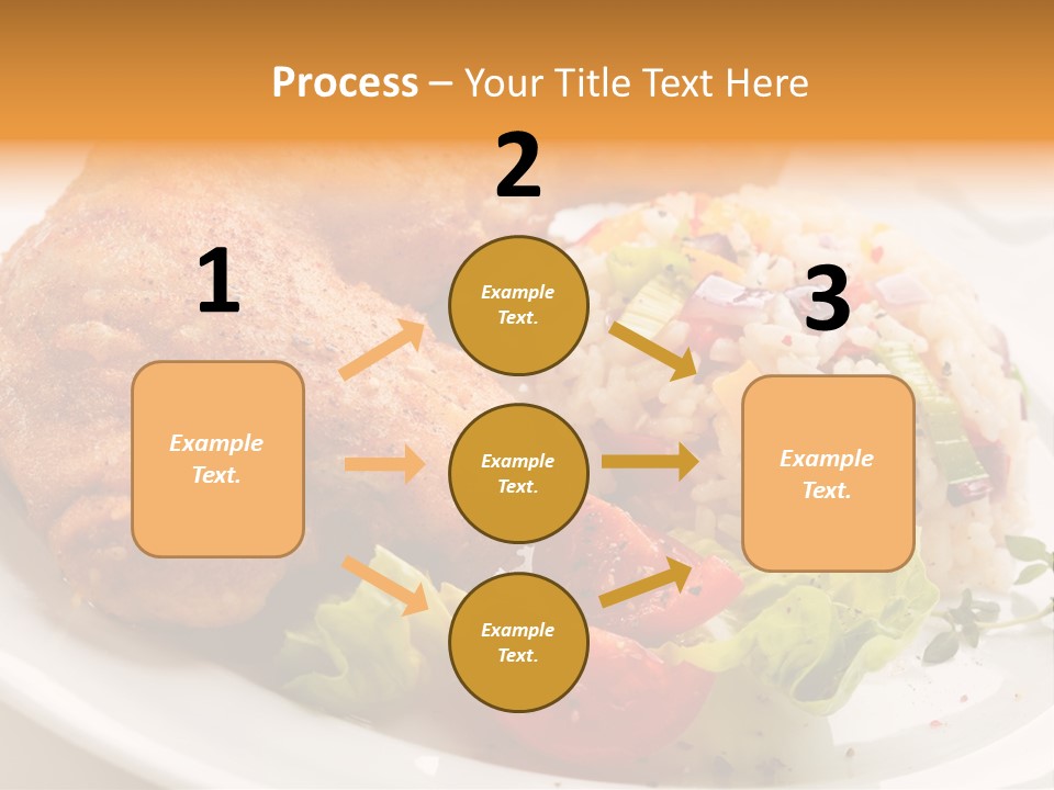 Tasty Roast White PowerPoint Template
