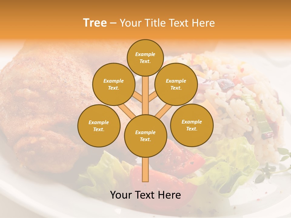 Tasty Roast White PowerPoint Template
