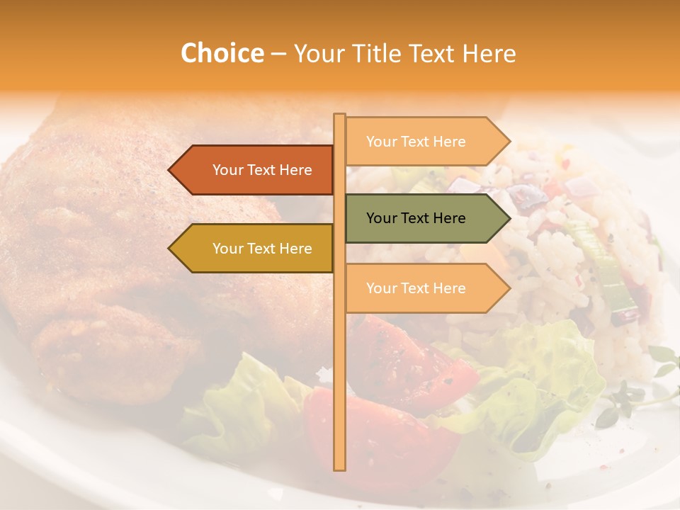 Tasty Roast White PowerPoint Template