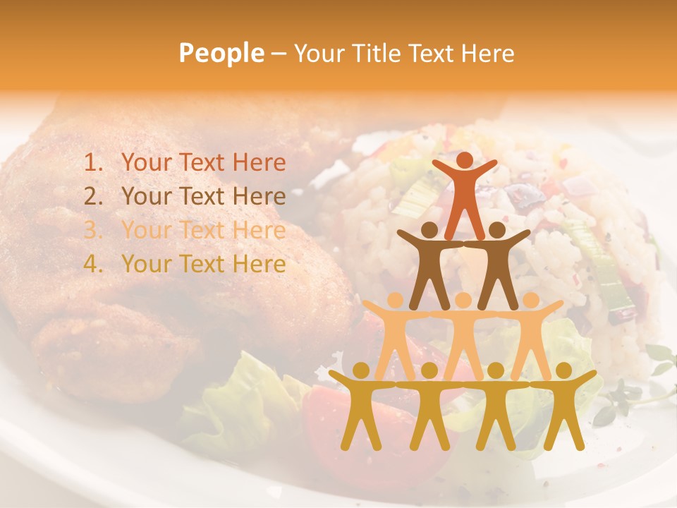 Tasty Roast White PowerPoint Template