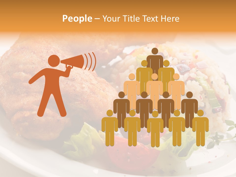 Tasty Roast White PowerPoint Template