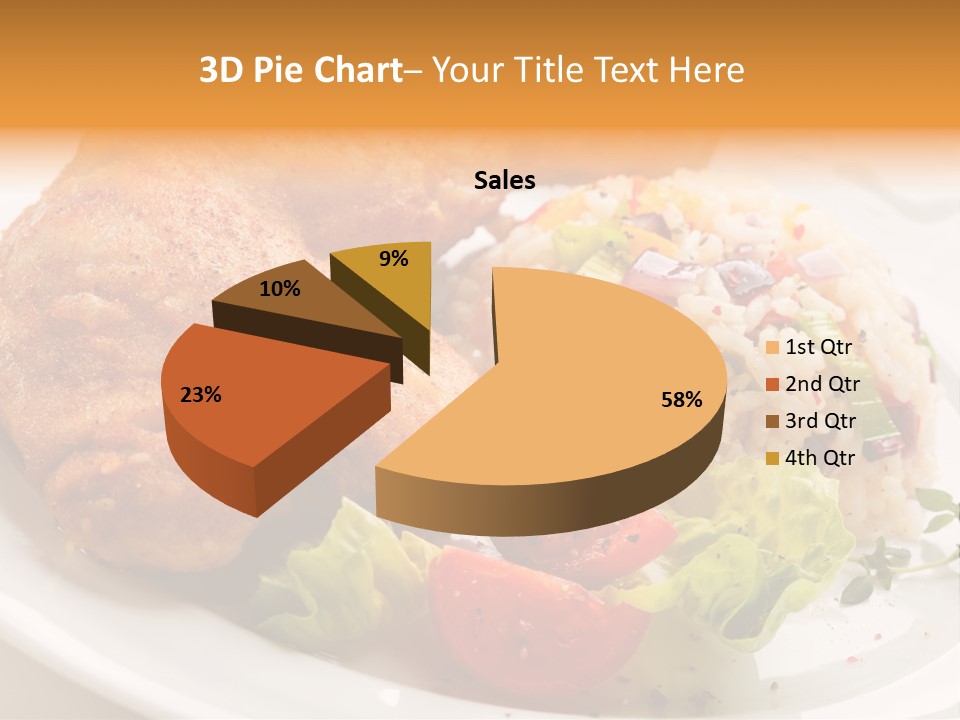 Tasty Roast White PowerPoint Template
