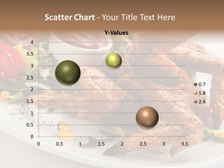 Condiment White Meat PowerPoint Template